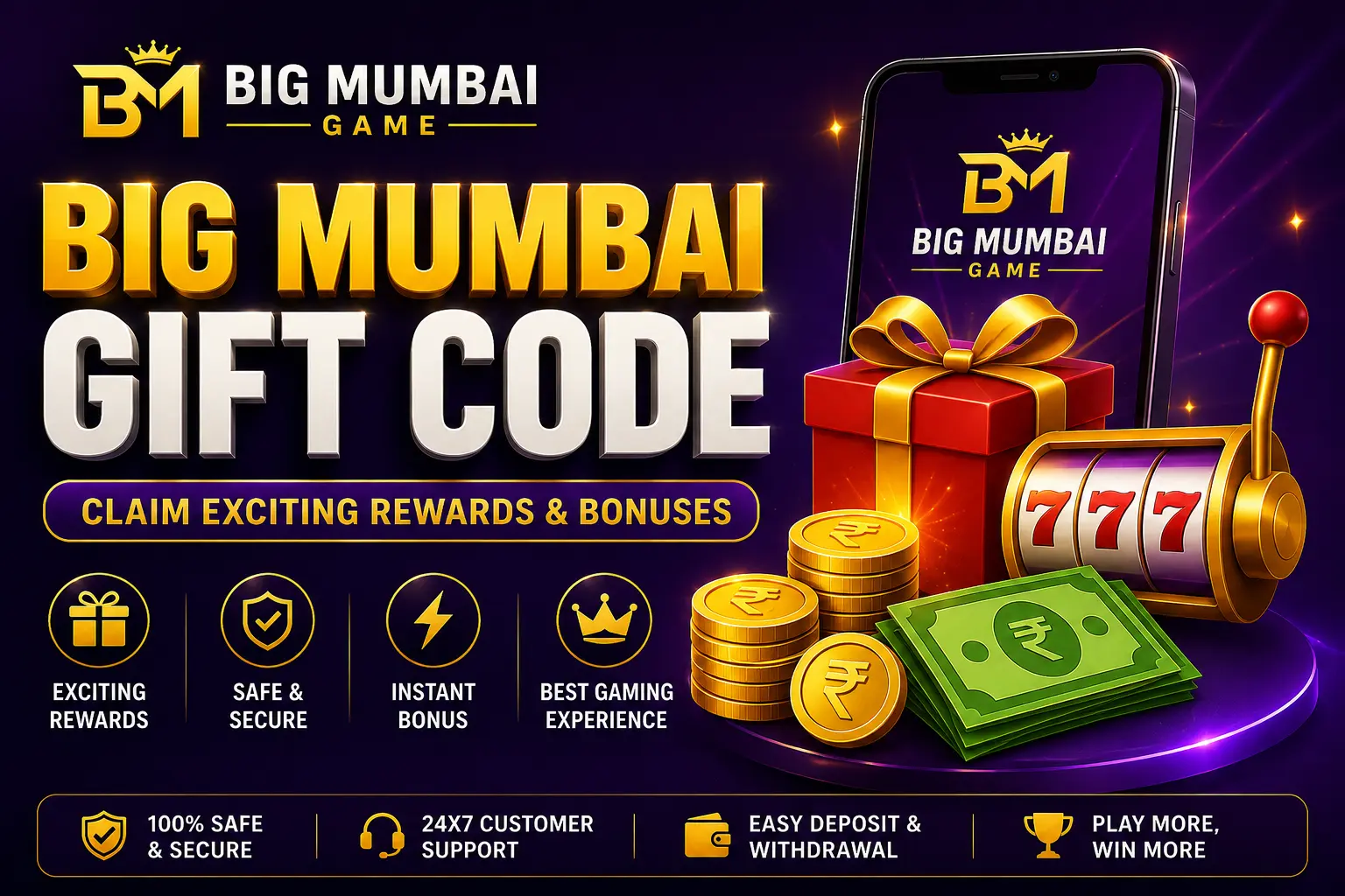 big mumbai gift code